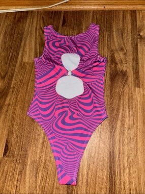 Pink and Purple bodysuit